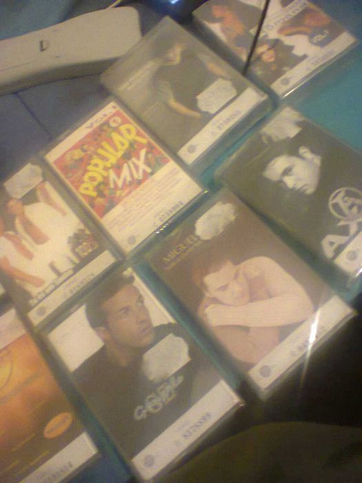 Lote de 62 cassetes de musica portuguesa se