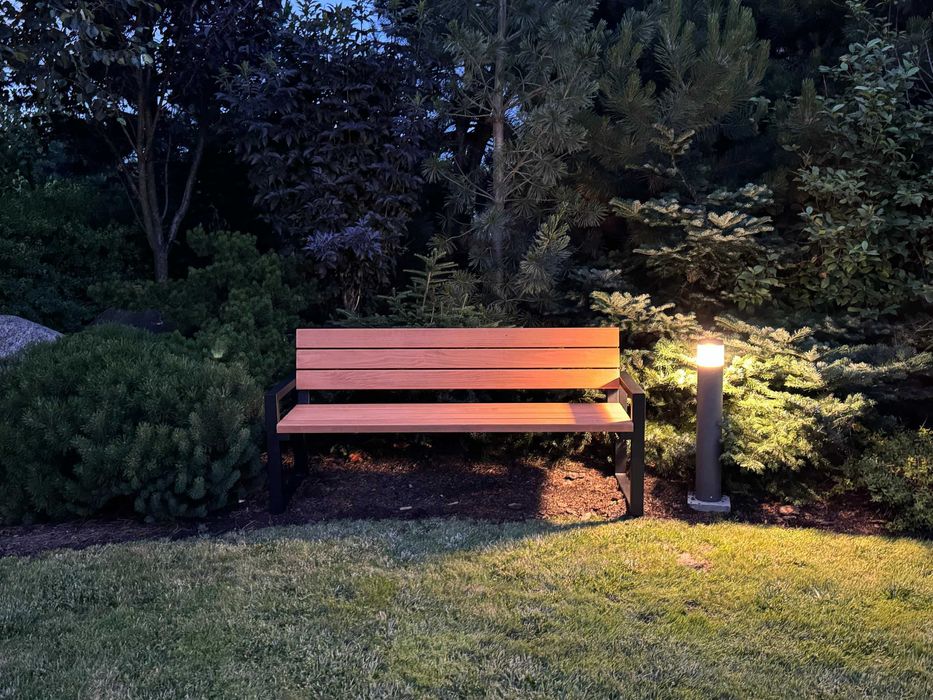 Stół ławka komplet Meble tarasowe na lata Gruba deska Bukowa Jakość