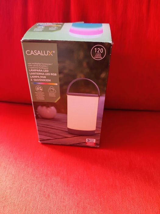 Lampka/głośnik LED