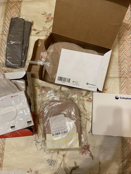 Калоприймачі нові+ клей