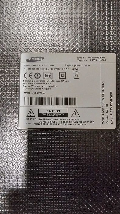 Módulos para tv samsung modelo UE55HU6900S