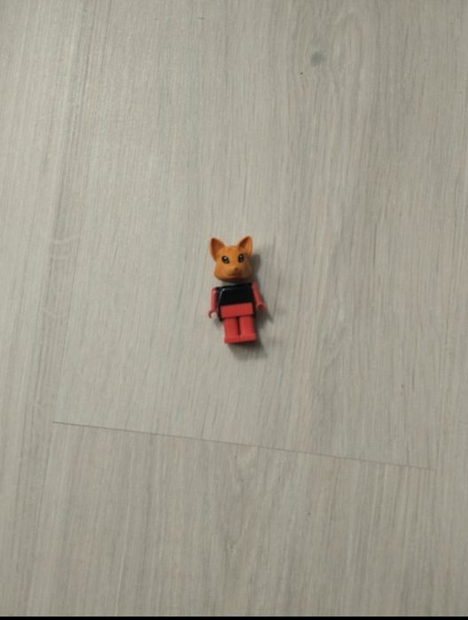 Lis figurka Lego zabydkowa