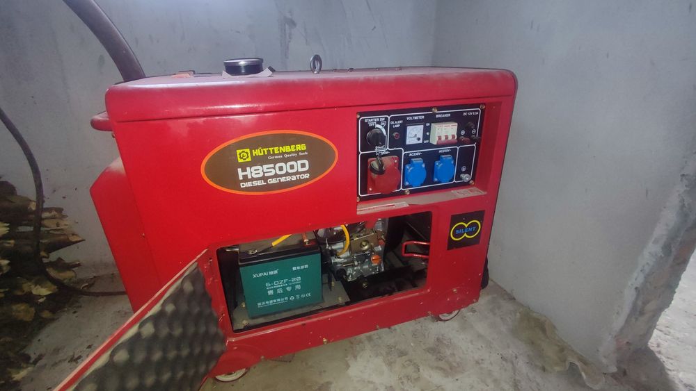 Генератор дизельний Huttenberg