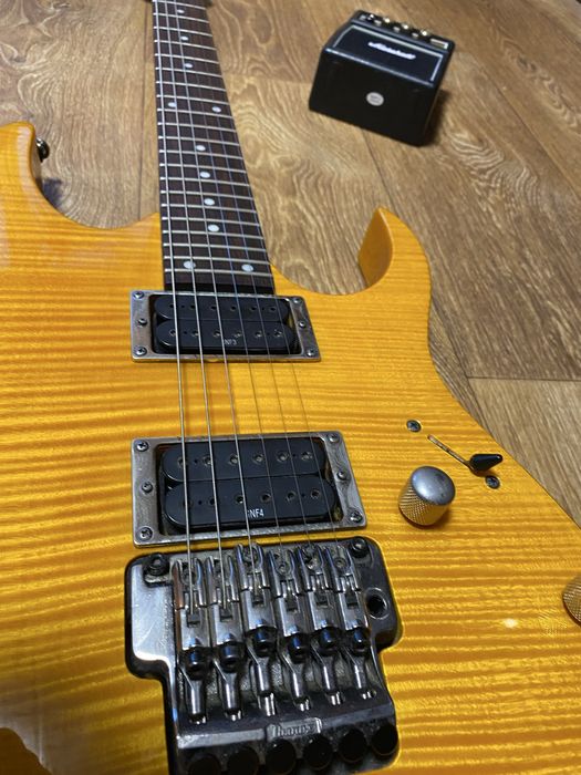 Електрогитара Ibanez RG320 DXFM  2007 Indonesia + Marshall  миникомбо