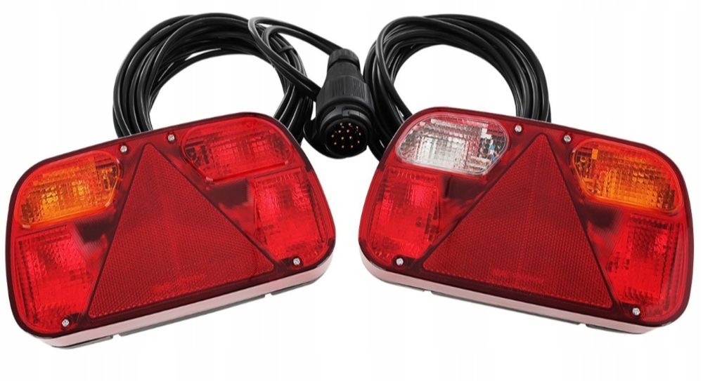 Проводка до причепа з ліхтарями фонари к прицепу 5м стопи 13pin