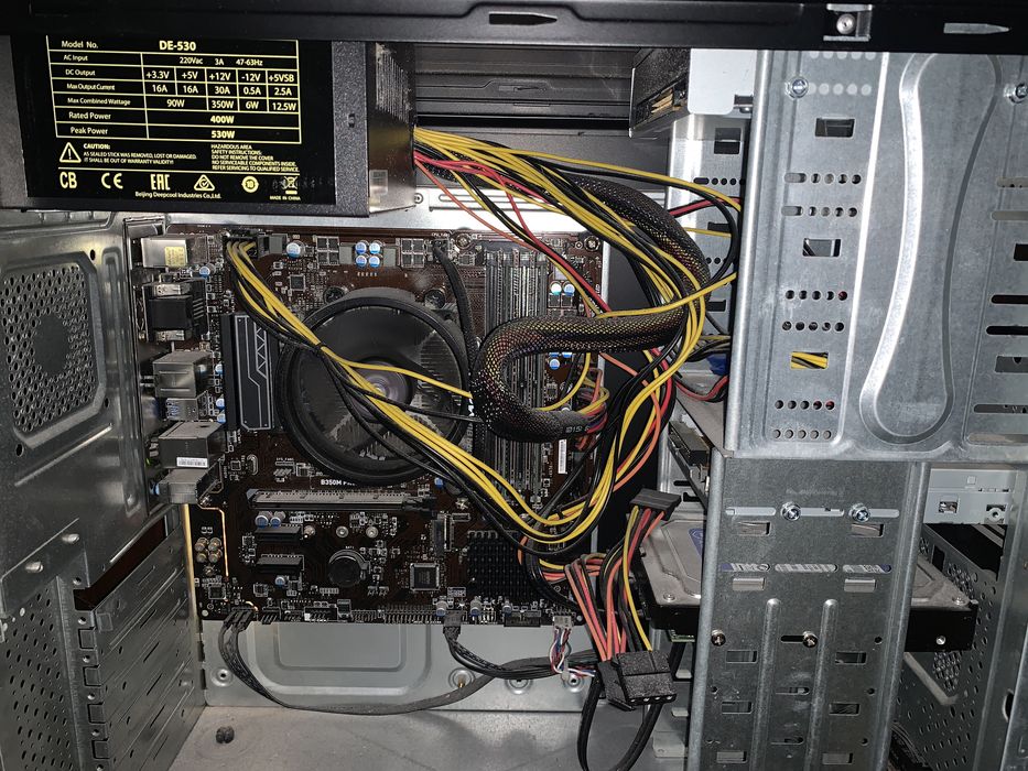 Компьютер ПК 3.5-3.7GHz, 16GB, 1TB + Монитор 23.8" Acer SA240Ybid