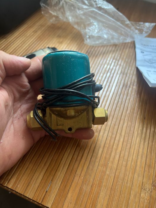 Соленоїдний (електромагнітний) клапан Indfos EVJD-6 (110V DC) — Новий