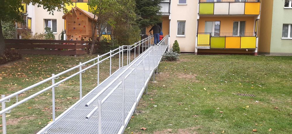 Pochylnia dla wózków