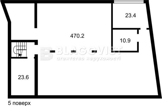 Продаж Будівлі в центрі міста біля метро Фасад  Скоропадського 3