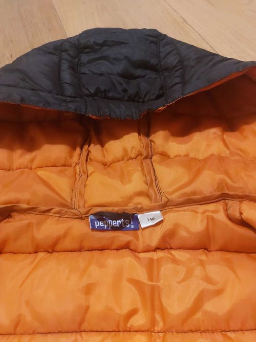 Zimowa kurtka chłopięca 146, Pepperts, czarna