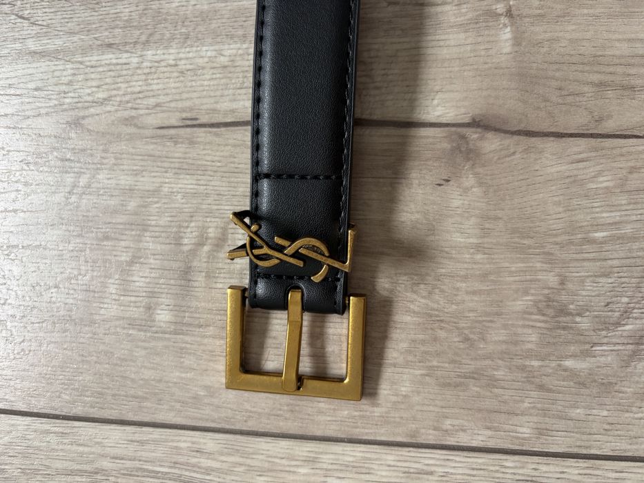Pasek czarny ysl