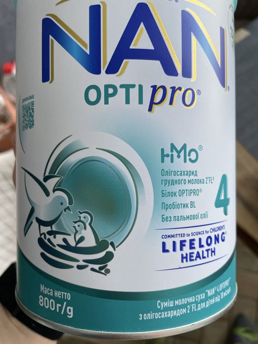 Суміш для дітей Nan opti pro 4