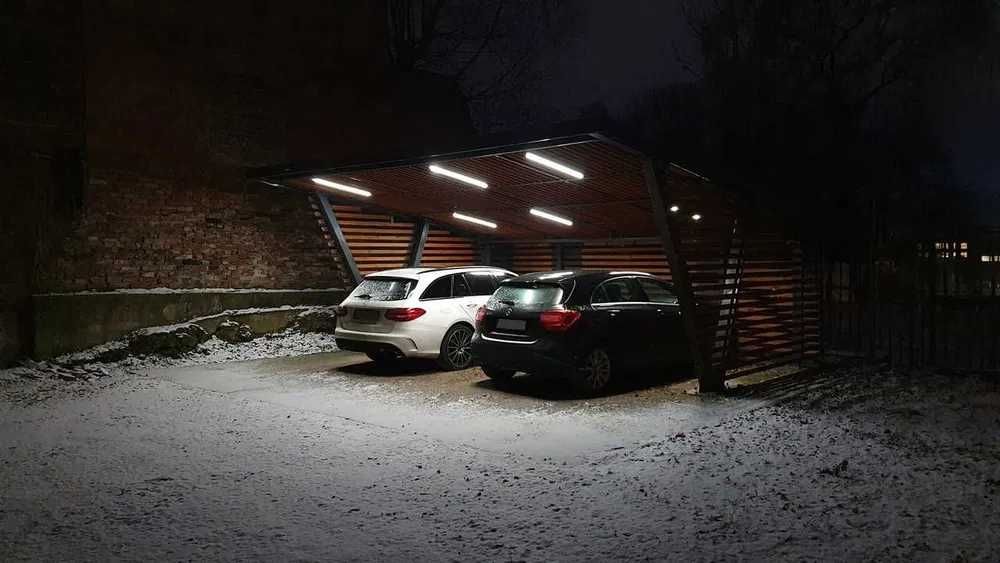 Carport Wiata garażowa dwustanowiskowa