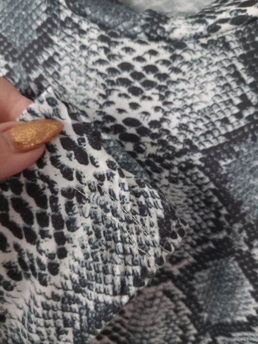 Top print węża krótki