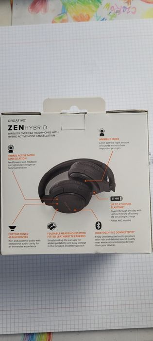 Słuchawki bezprzewodowe Creative ZenHybrid