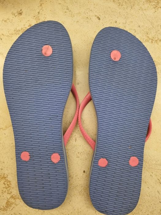 Havaianas azuis 39-40 originais