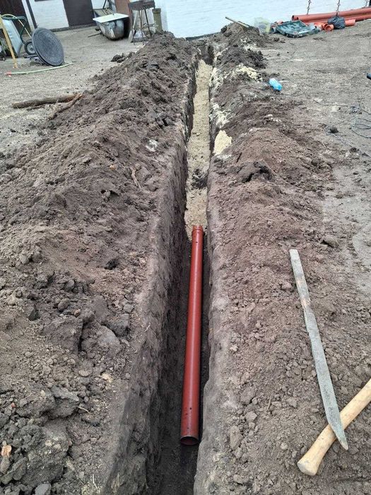 Копка Канализации, КопкаСептика, Копка Траншей Демонтажні Роботи