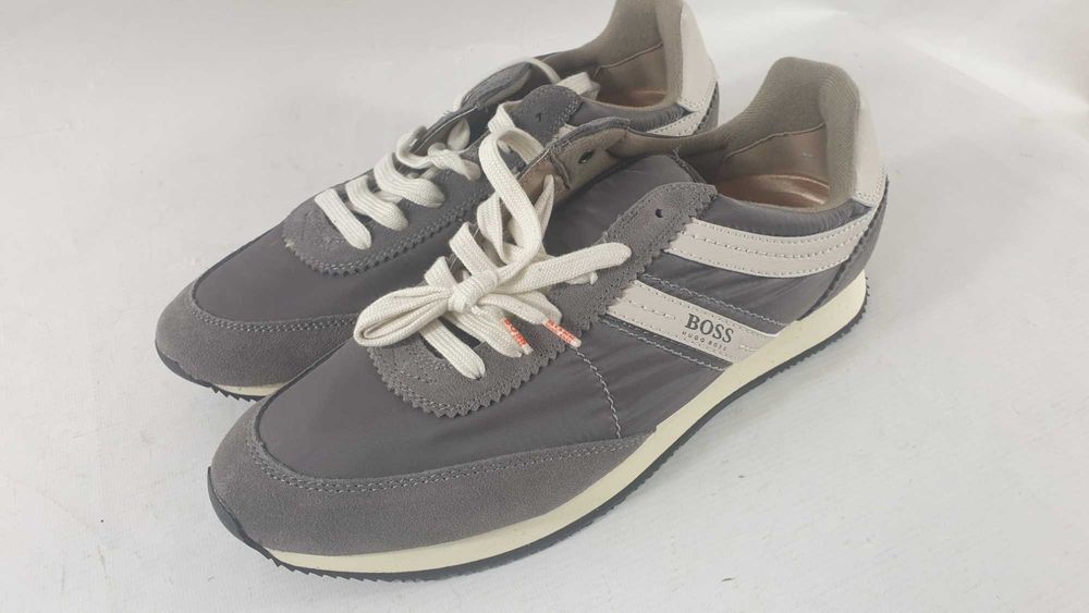 Hugo Boss buty męskie sportowe Hugo Boss Medium Grey rozmiar 43