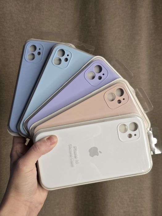 Квадратный чехол для iPhone 11 чохол з квадратними бортами айфон 11