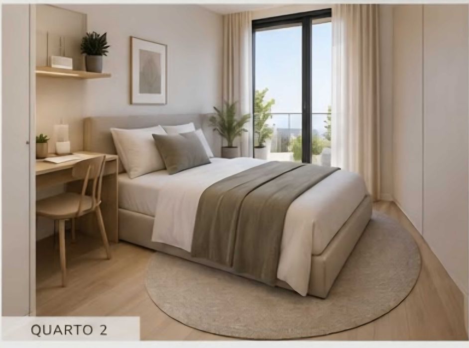 Apartamento T2 Novo para venda