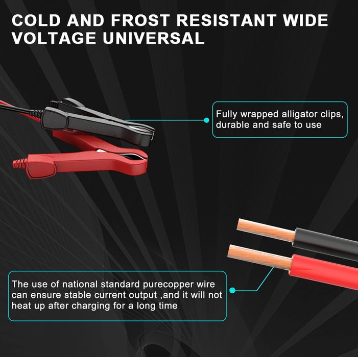 Ładowarka do akumulatorów żelowych 12V 6A prostownik automatyczny