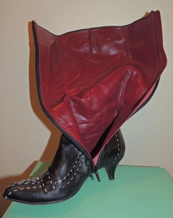 Сапоги кожа (Испания) 36 разм.