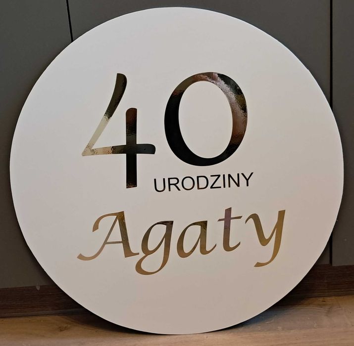 Tablica biała pcv na różne okazje tablica powitalna