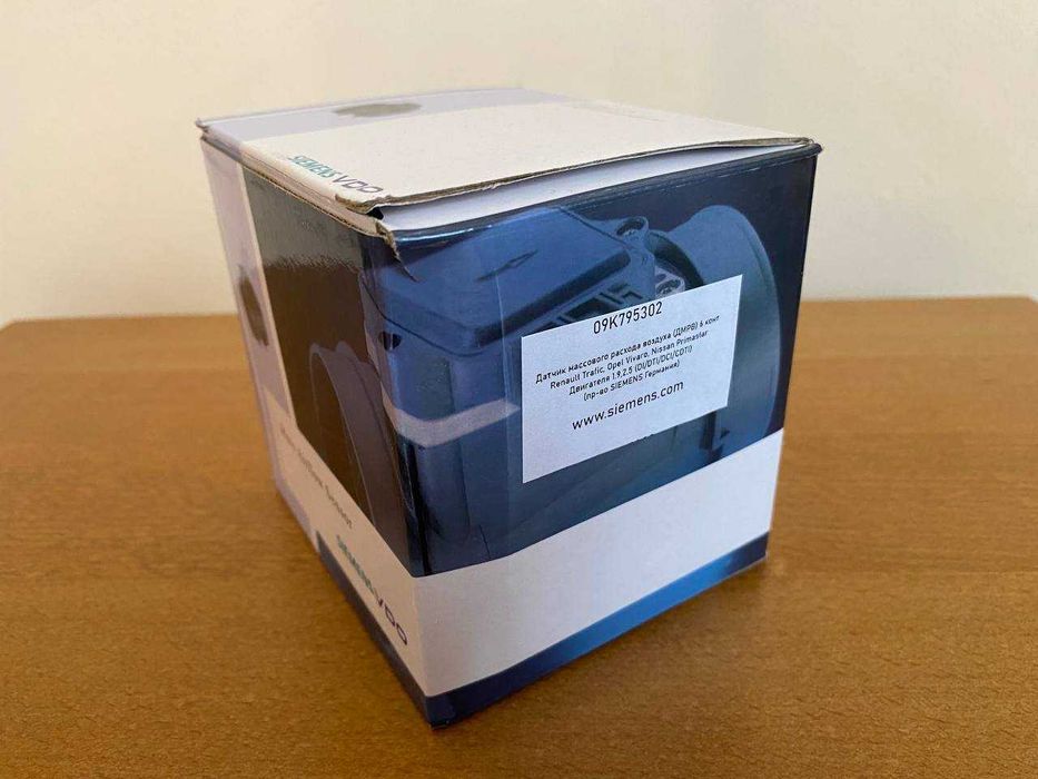 ДМРВ розходомір расходомер Siemens VDO Renault Opel (моделі в описі)