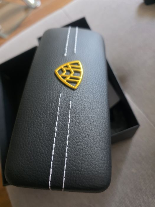 Okulary czarne męskie Maybach z Turcji