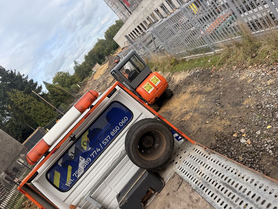 Minikoparka - uslugi minikoparka