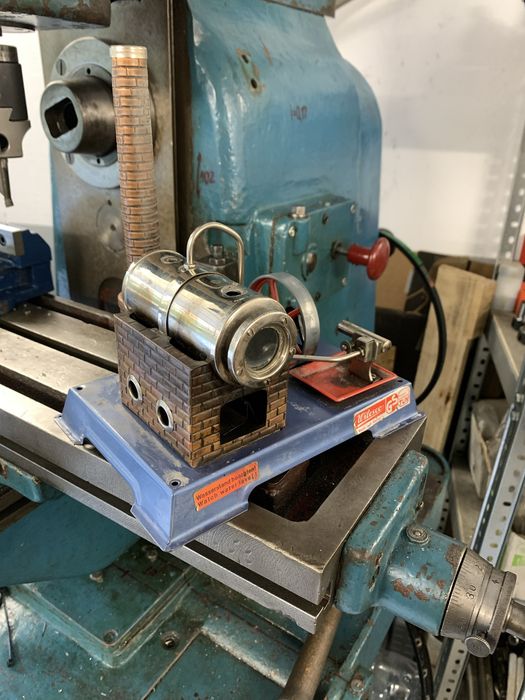 Wilesco d6 model maszyny parowej