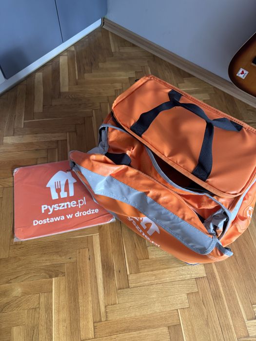 Torba Pyszne.pl (bardzo dobry stan) + GRATIS magnesy na auto i kurtka!