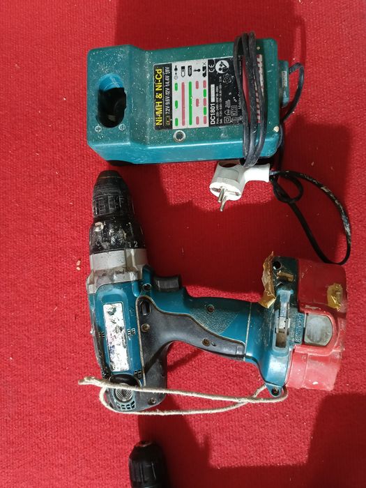 Makita 18V 2x wkrętarka akumulatorowa + 2 baterie + ładowarki