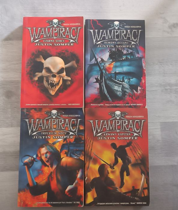 Justin Somper - Wampiraci (4 tomy)