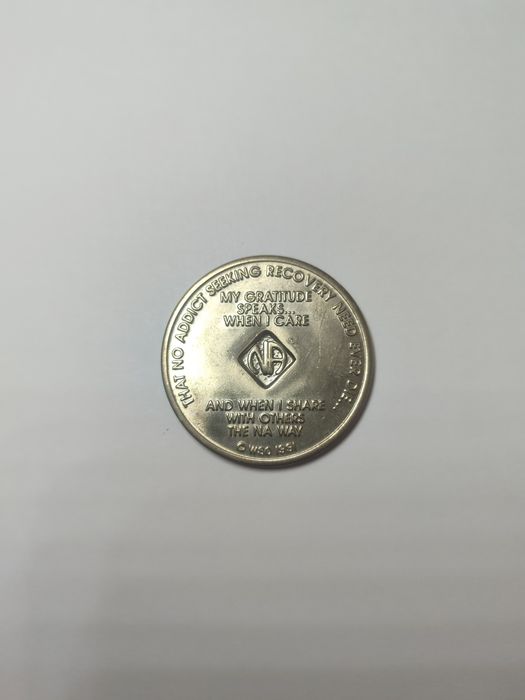 Vendo moeda - 2 anos II NA Narcóticos Anónimos