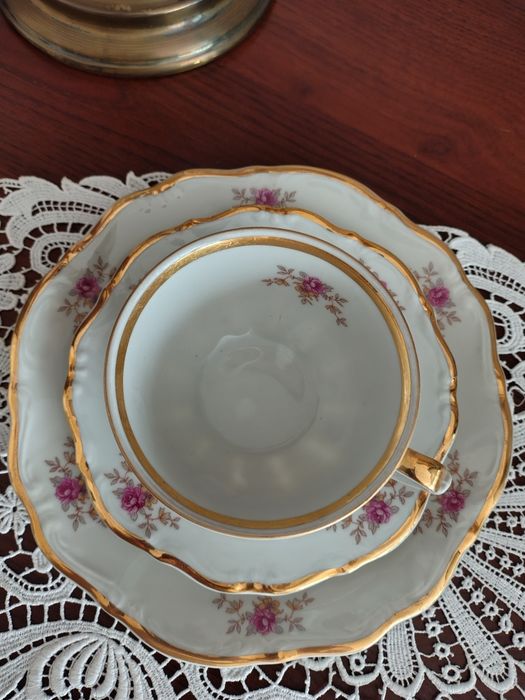 Trio z porcelany