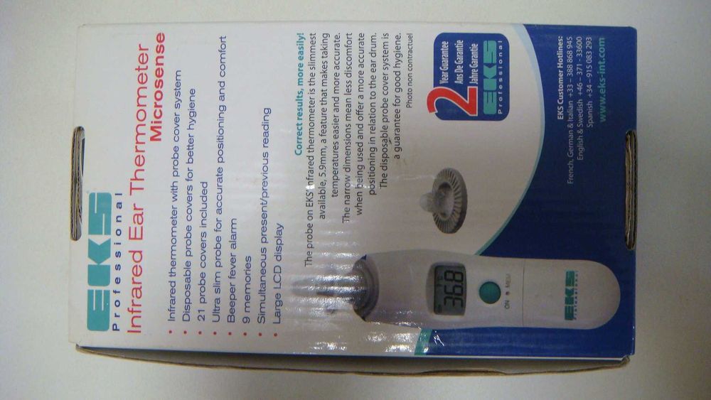 Ушной цифровой инфракрасный детский термометр