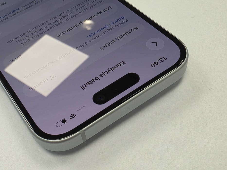 Iphone 15 128GB/ Blue/ Niebieski/ Bateria 84%/ Grade A + ładowarka/ Gwarancja 6 MSC