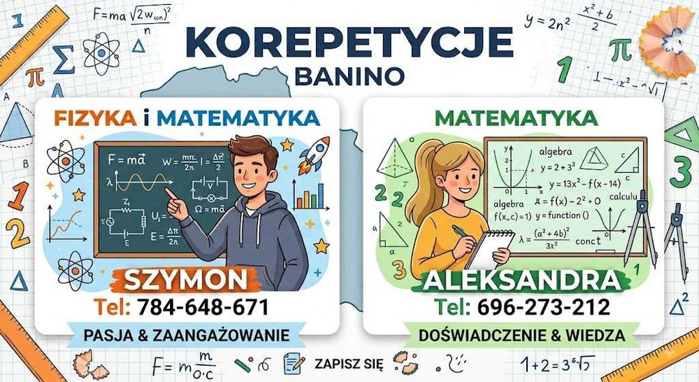 Korepetycje Fizyka Matura Banino