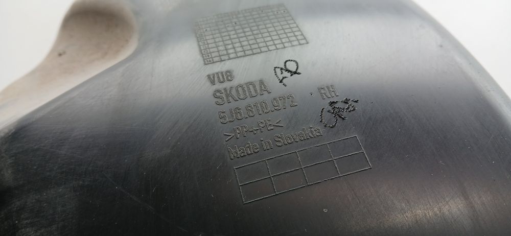 Cava roda trás direita SKODA Fabia II Hatchback (542, 5J)