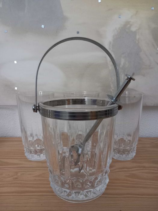 Serviço de Bar Cristal d'Arques France – Lote 16 Peças (Longchamp)