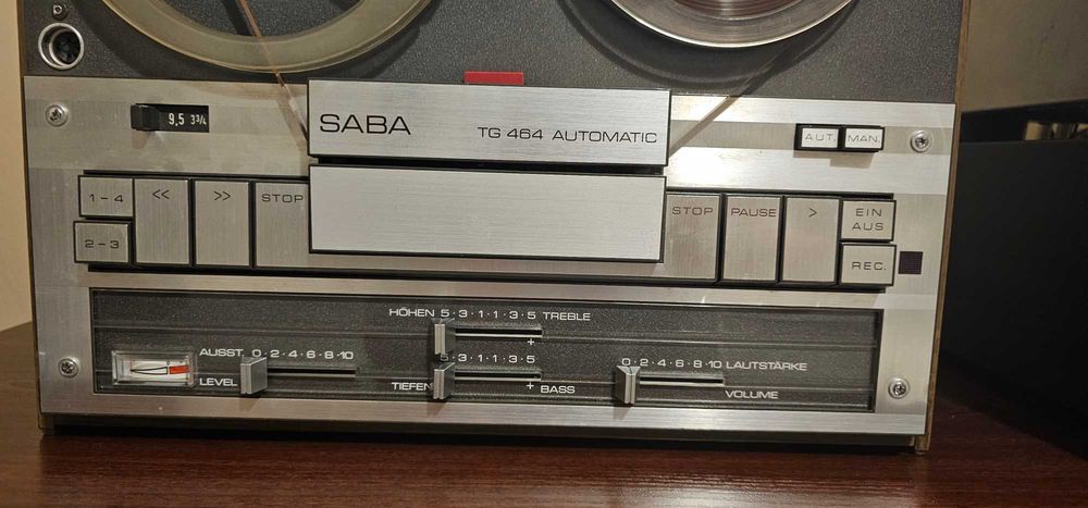 Magnetofon szpulowy SABA TG464