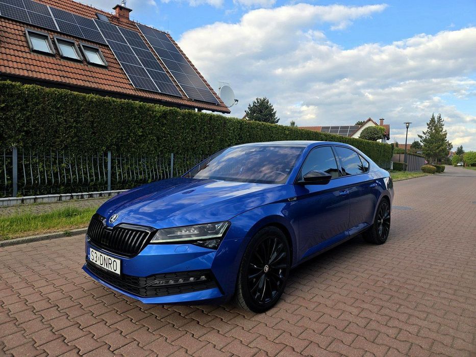 Skoda Superb SportLine 2.0TSI 190KM 2020r PL Salon, Virtual, Matrix, Alcantara