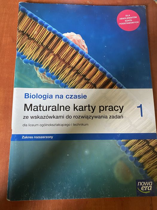 Maturalne karty pracy Biologia na czasie 1