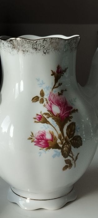 Dzbanek do herbaty, imbryk z różą