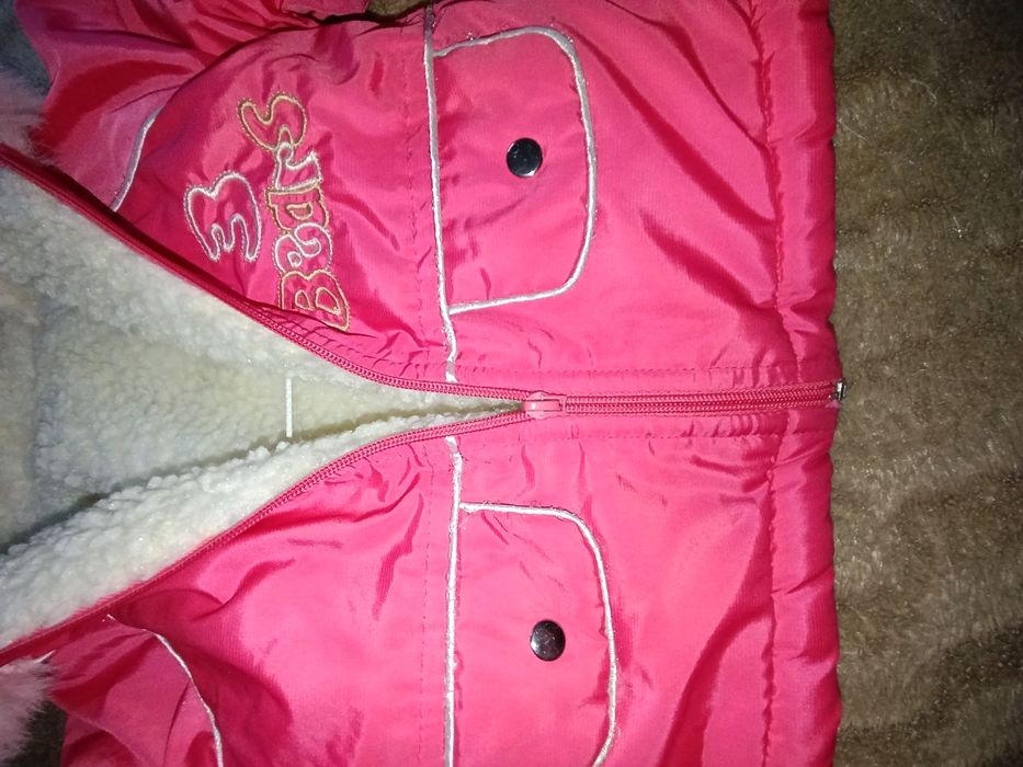 Зимовий комбінезон для дівчинки 1-1,5 р