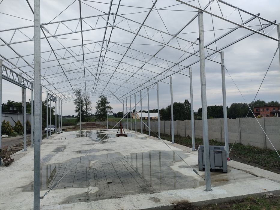 Konstrukcja hali 10x30x5 ocynkowana.
