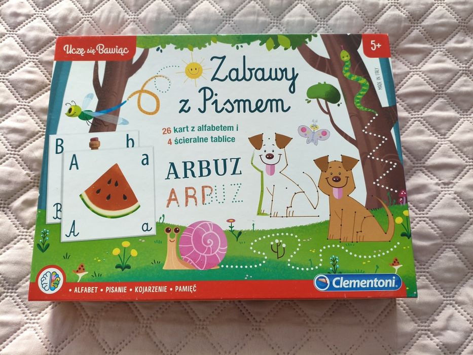 Zabawy z pismem od Clementoni