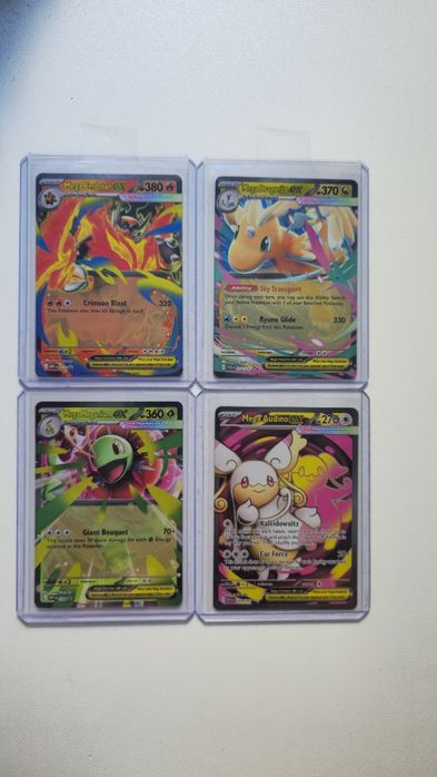 Conjunto de cartas pokémon