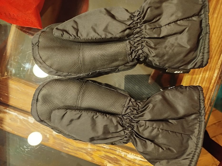 Luvas de Ski sem dedos quentes e impermeáveis